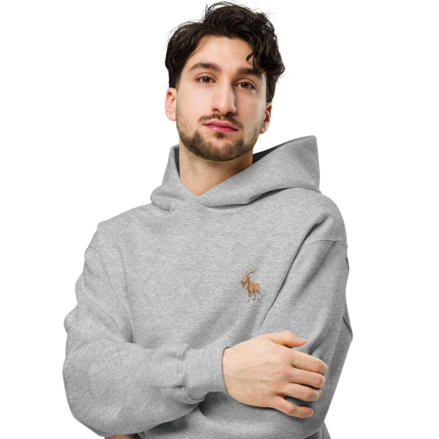 Musafir Signature Markhor Hoodie – Premium 320 GSM