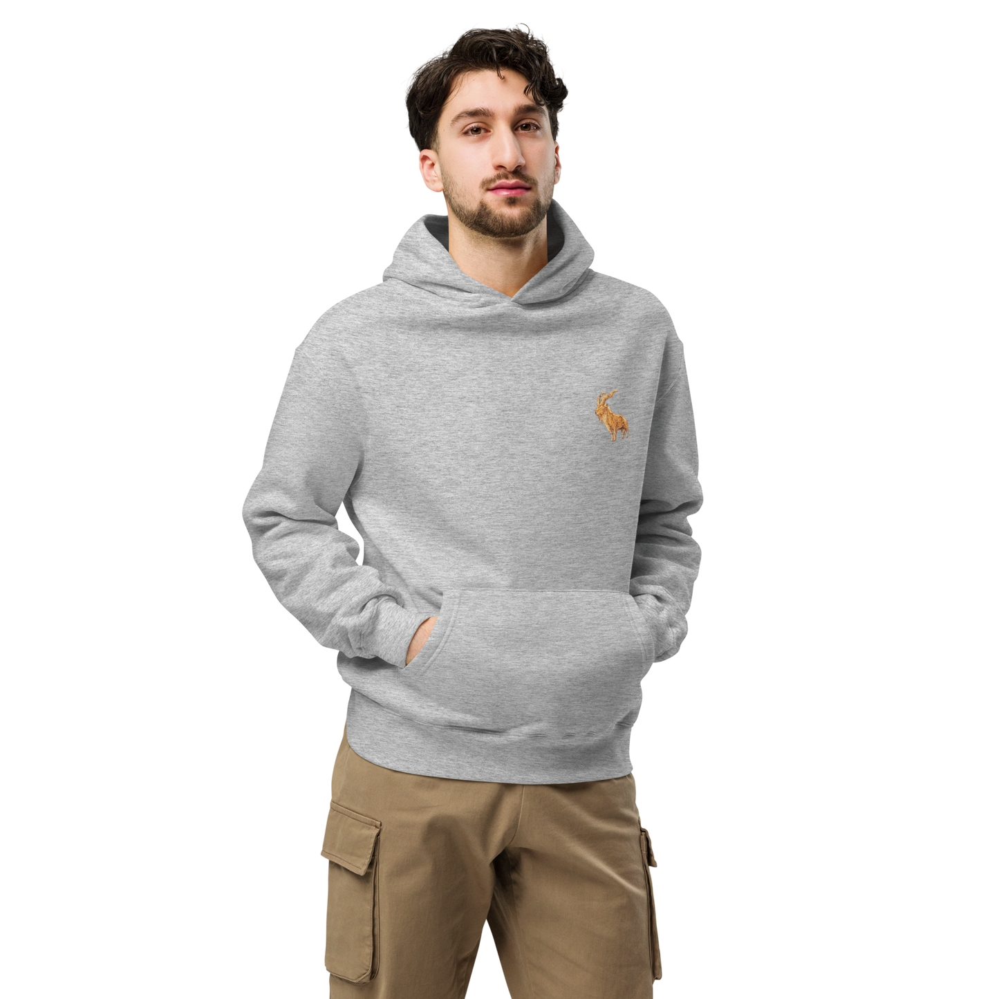 Musafir Signature Markhor Hoodie – Premium 320 GSM