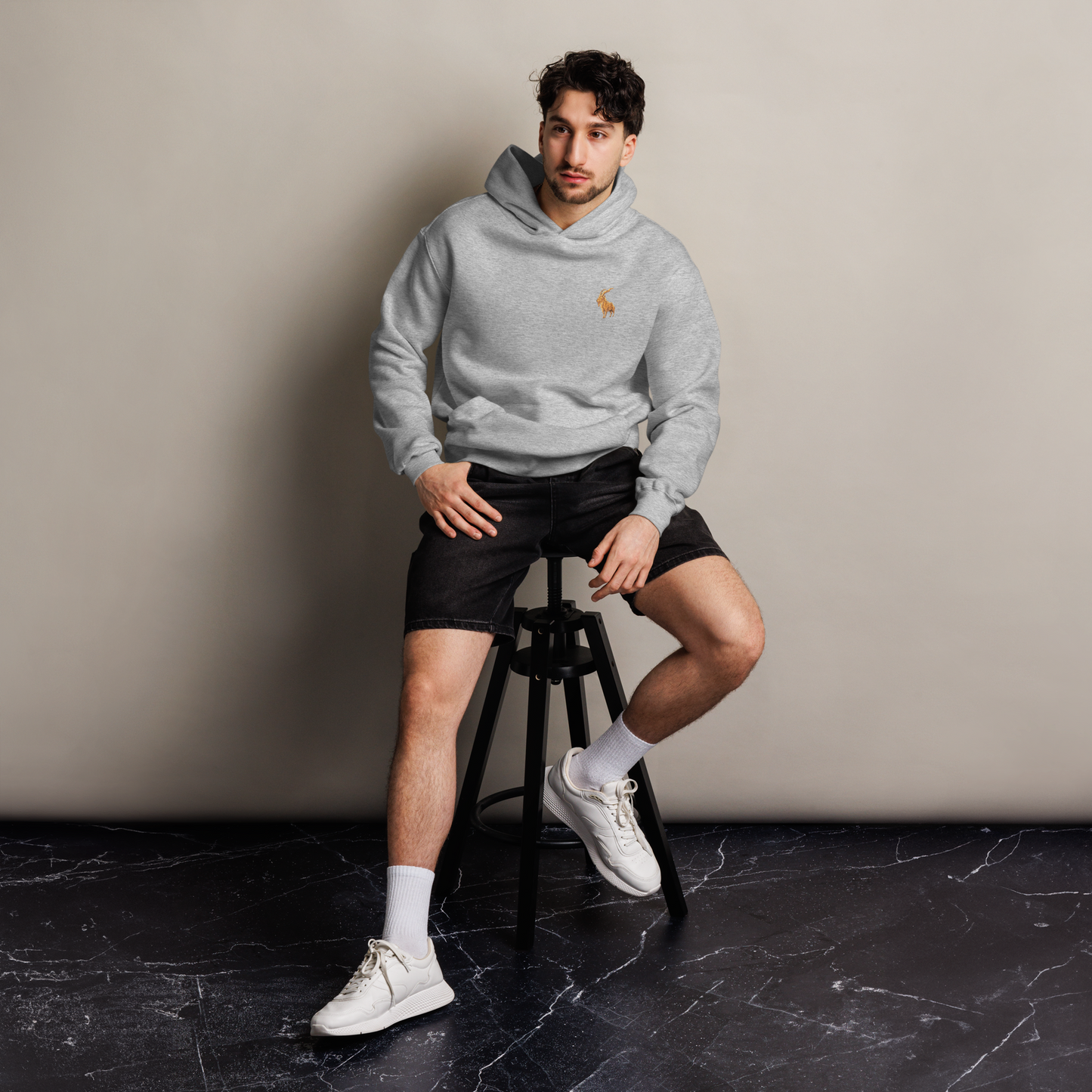 Musafir Signature Markhor Hoodie – Premium 320 GSM
