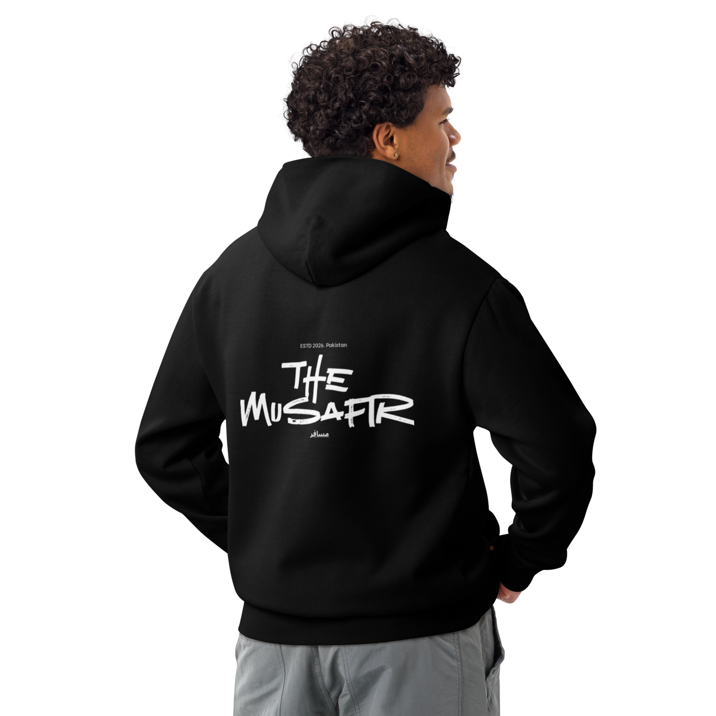 Musafir Signature Markhor Hoodie – Premium 320 GSM