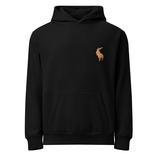 Musafir Signature Markhor Hoodie – Premium 320 GSM