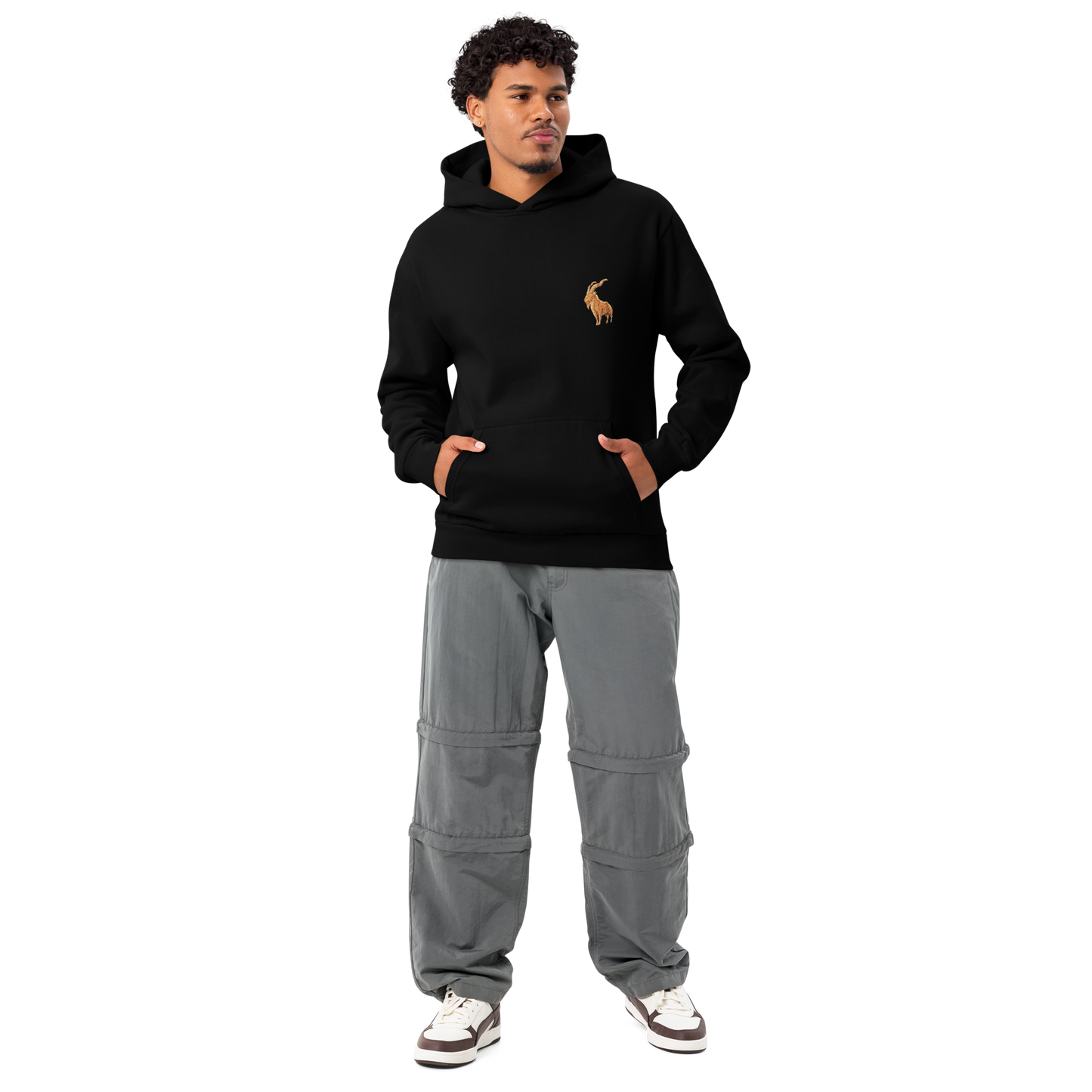 Musafir Signature Markhor Hoodie – Premium 320 GSM